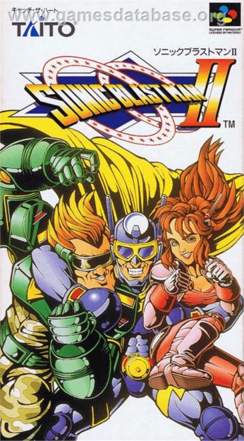 Cover Sonic Blast Man II for Super Nintendo